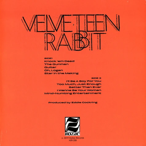 Velveteen Rabbit - Velveteen Rabbit