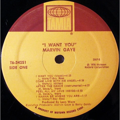 Marvin Gaye - I Want You