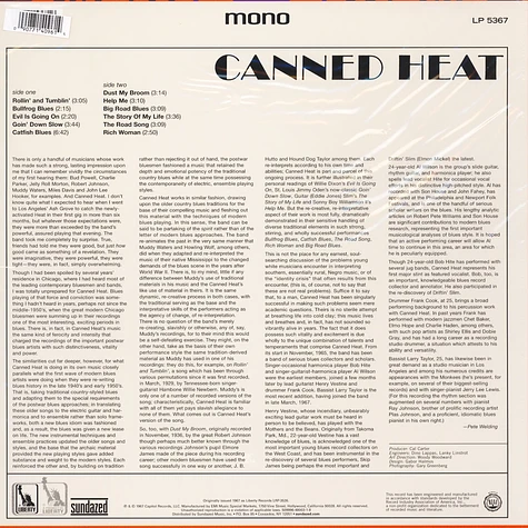 Canned Heat - Canned Heat Gold Vinyl Edition