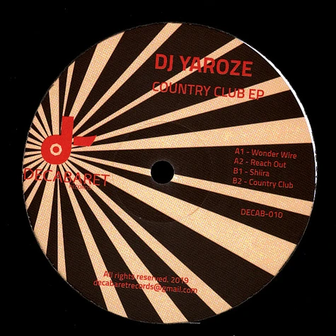 DJ Yaroze - Country Club EP