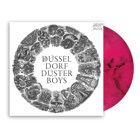 The Düsseldorf Düsterboys - Nenn Mich Musik HHV Exclusive Limited Marbled Pink Vinyl Edition