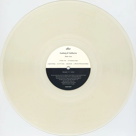 Ludwig & Sallaerts - Entre-Acte Clear Vinyl Edition