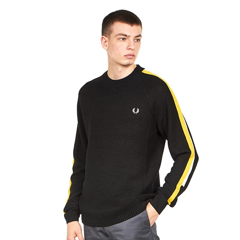 Fred Perry - Broken Tipped Overarm Crew Neck Jumper