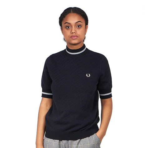 Fred Perry - Texture Turtle Neck Jumper