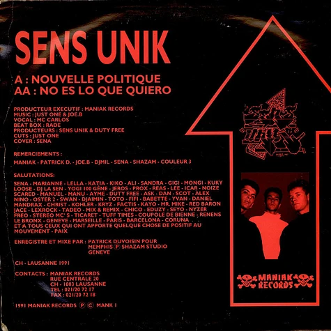 Sens Unik - Nouvelle Politique