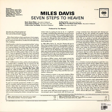 Miles Davis - Seven Steps To Heaven