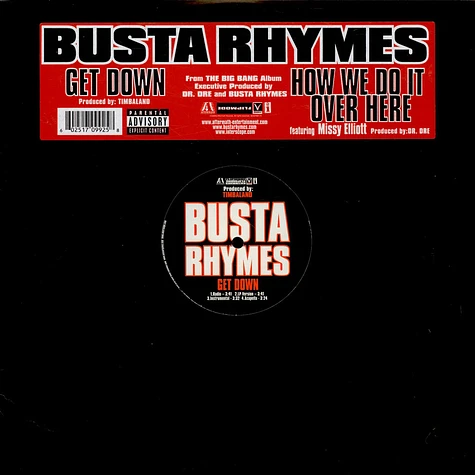 Busta Rhymes - Get Down / How We Do It Over Here