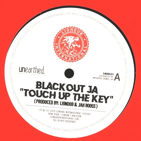 Blackout Ja, Liondub & Jah Boogs - Touch Up The Key / Dread