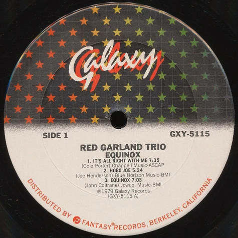 The Red Garland Trio - Equinox