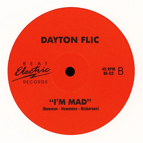 Dayton Flic - Livin For Your Love / I'm Mad