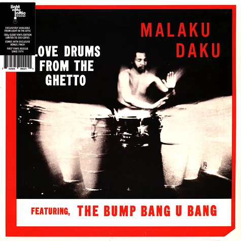 Malaku Daku - Love Drums From The Ghetto Limited Colored Vinyl Edition