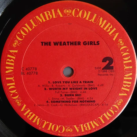 The Weather Girls - The Weather Girls