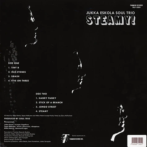 Jukka Eskola Soul Trio - Steamy! Colored Vinyl Edition