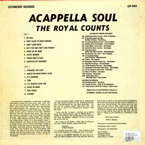 The Royal Counts - The Royal Counts Sing Acappella Soul