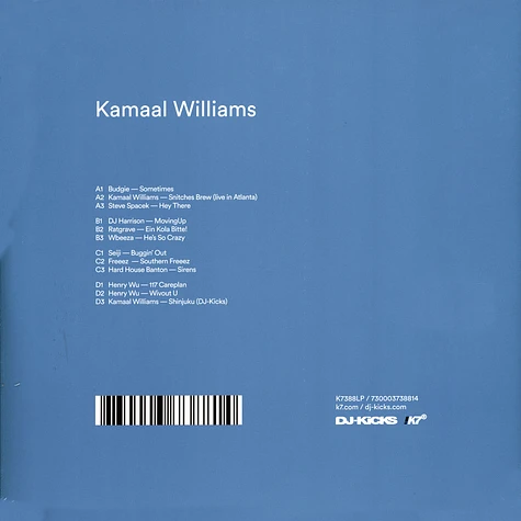 Kamaal Williams aka Henry Wu - DJ-Kicks