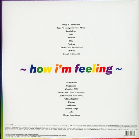 Lauv - ~How I'm Feeling~ Clear Vinyl Edition