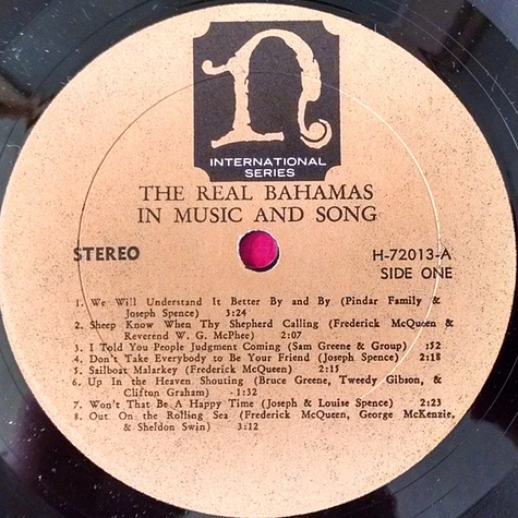 V.A. - The Real Bahamas: In Music And Song