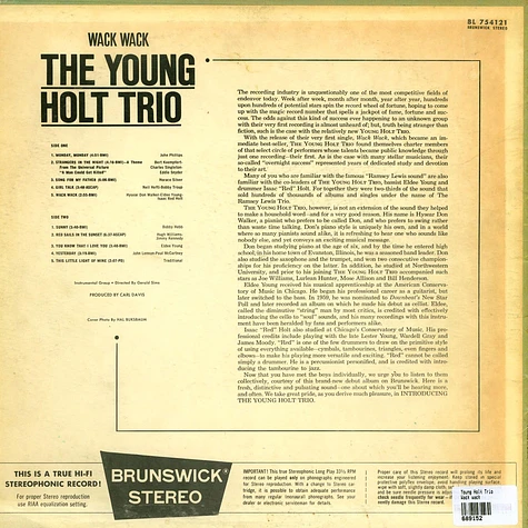 Young Holt Trio - Wack wack