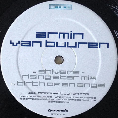 Armin van Buuren - Shivers / Birth Of An Angel