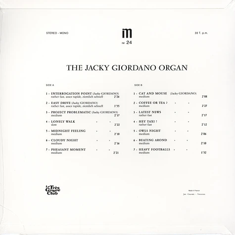 Jacky Giordano - IM 24