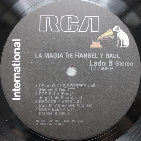 Hansel & Raul - La Magia De Hansel & Raul