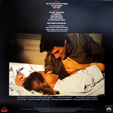 Giorgio Moroder - OST American Gigolo