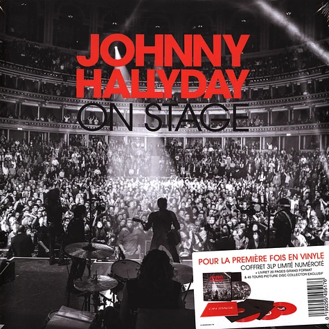 Johnny Hallyday - On Stage (Boxset édition collector) (Vinyl) au meilleur  prix sur