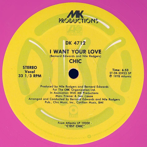 Chic - I Want Your Love