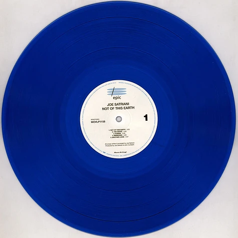Joe Satriani - Not Of This Earth Colored Vinyl Edition