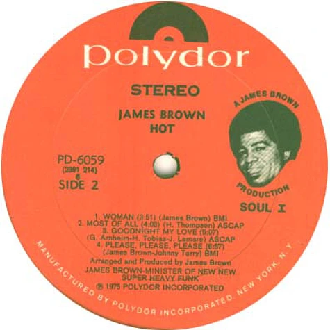 James Brown - Hot