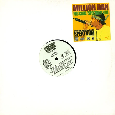 Million Dan - Mic Chek / Spektrum Ride