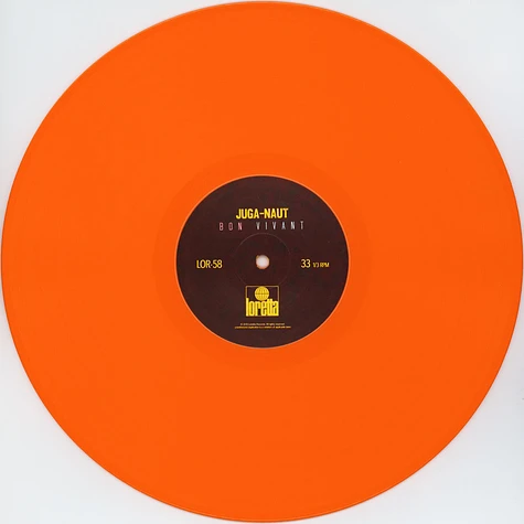 Juga-Naut - Bon Vivant Orange Vinyl Edition W/ Obi Strip