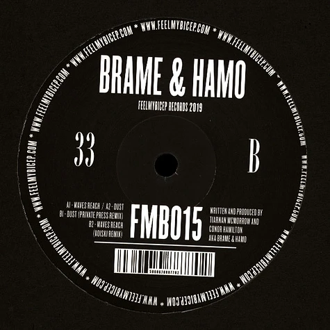Brame & Hamo - Waves Reach Private Press & Voiski Remixes