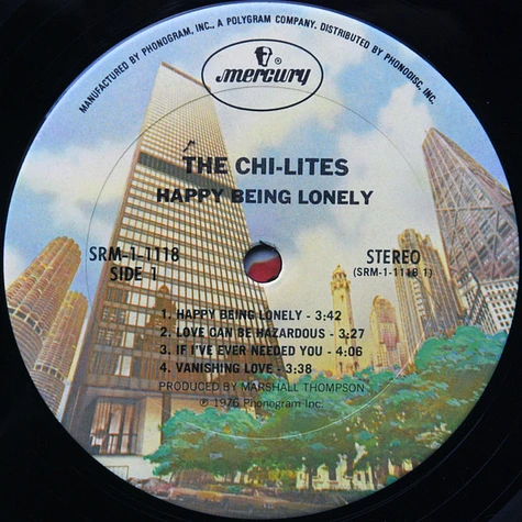 The Chi-Lites - Happy Being Lonely