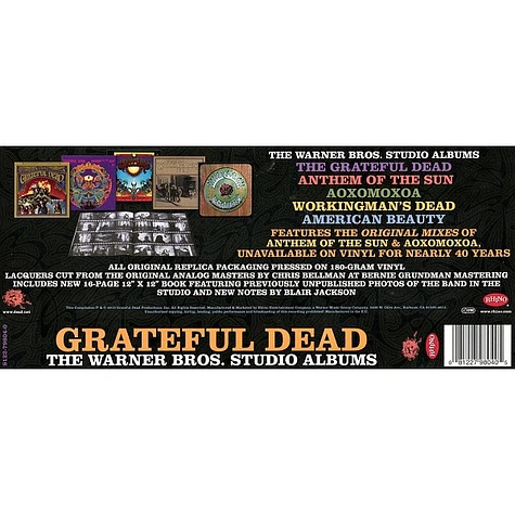 The Grateful Dead - The Warner Bros. Studio Albums