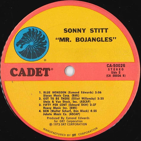 Sonny Stitt - Mr. Bojangles