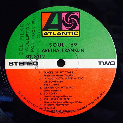 Aretha Franklin - Soul '69