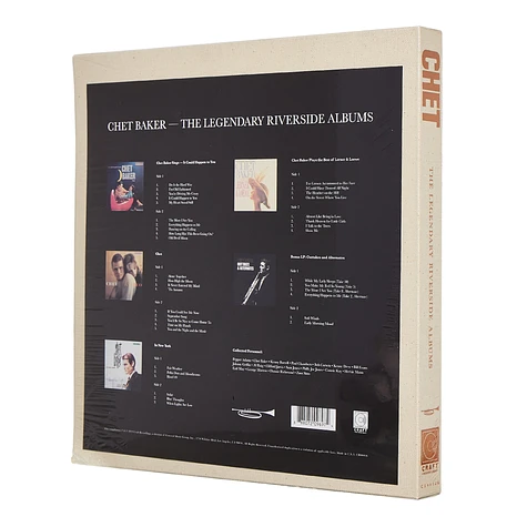 Chet Baker - The Legendary Riverside Albums Limited Edition Box