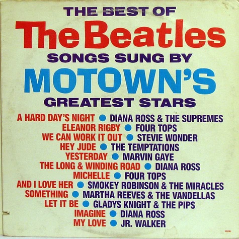 V.A. - The Best Of The Beatles Songs Sung By Motown's Greatest Stars