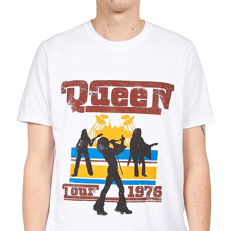 Queen - 1976 Tour Silhouettes T-Shirt