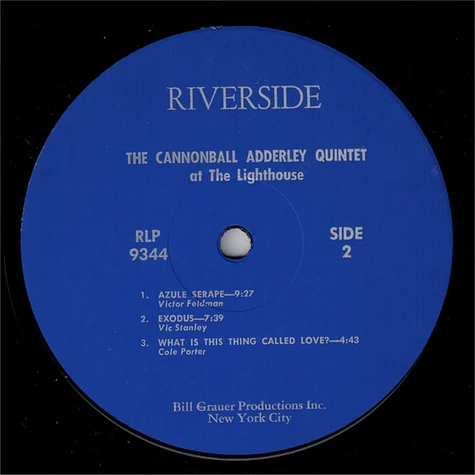 The Cannonball Adderley Quintet - At The Lighthouse