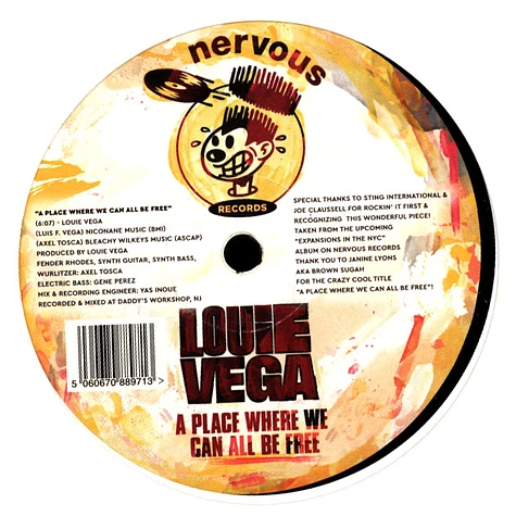 Louie Vega - Cosmic Witch / A Place Where We Can All Be Free