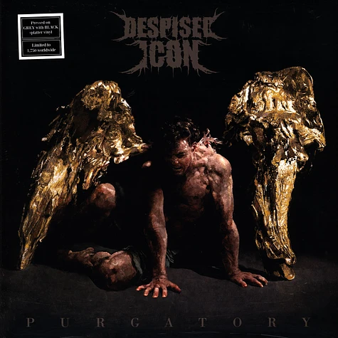 Despised Icon - Purgatory Grey / Black Splatter Vinyl Edition