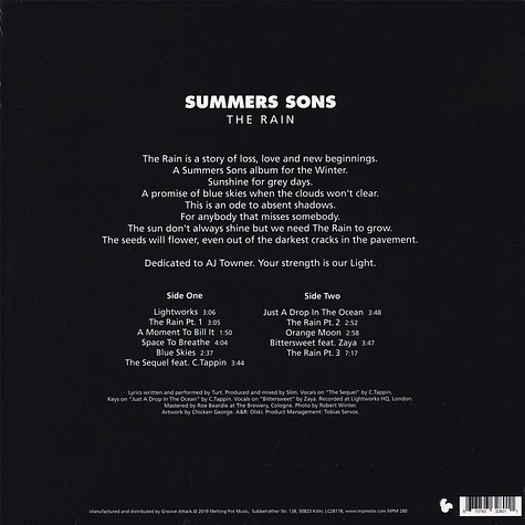 Summers Sons - The Rain