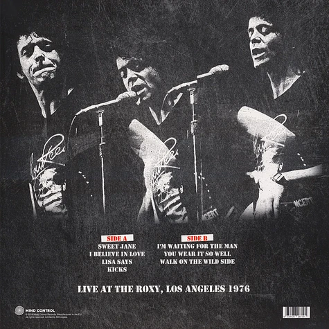 Lou Reed - Live At The Roxy Los Angeles 1976