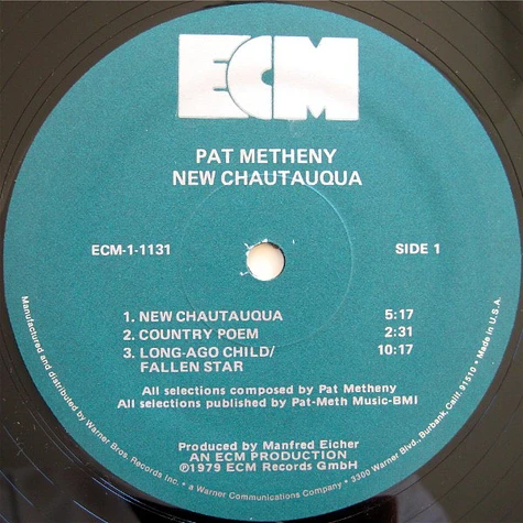 Pat Metheny - New Chautauqua