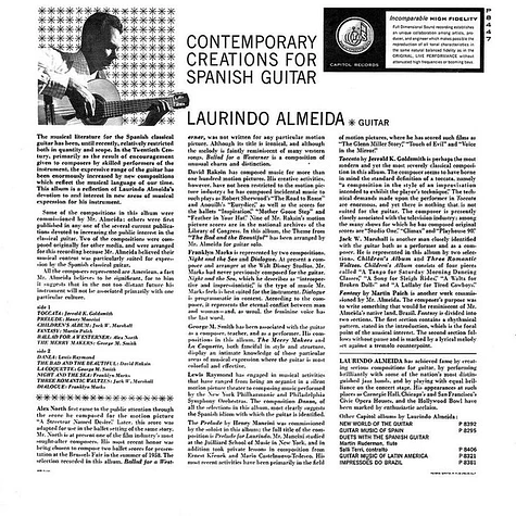 Laurindo Almeida - Contemporary Creations For Spanish Guitar