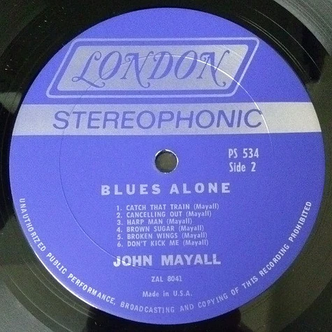 John Mayall - The Blues Alone