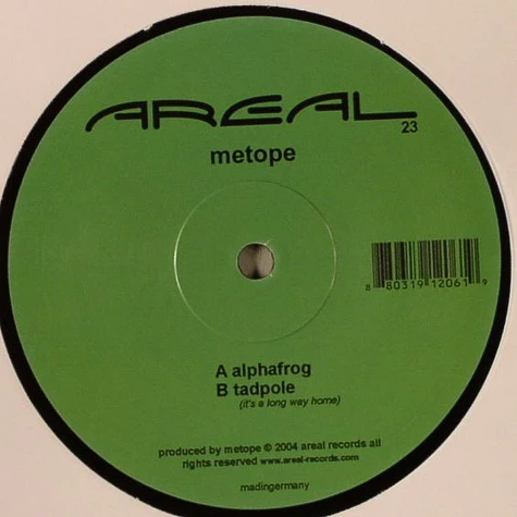 Metope - Alphafrog