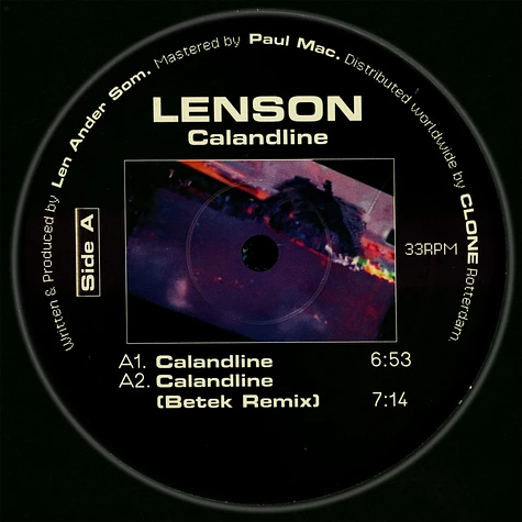 Lenson - Calandline